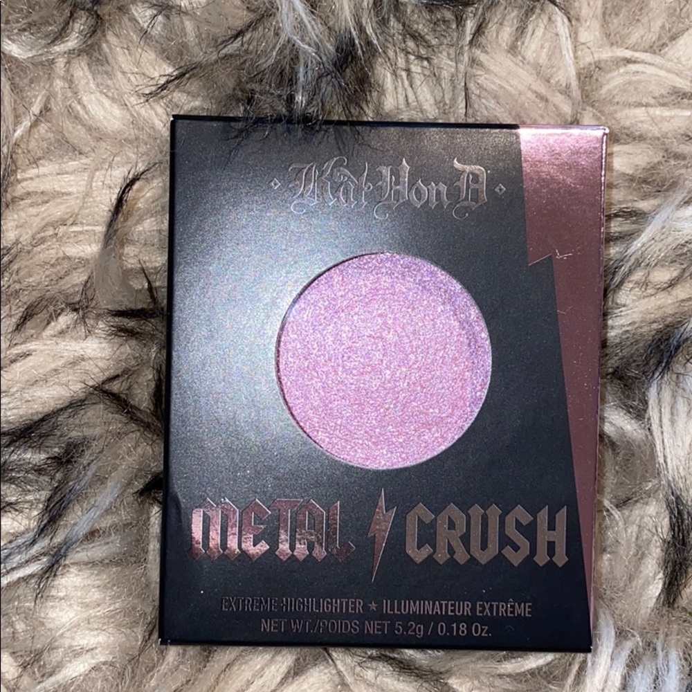 Kat Von D highlighter roseshock